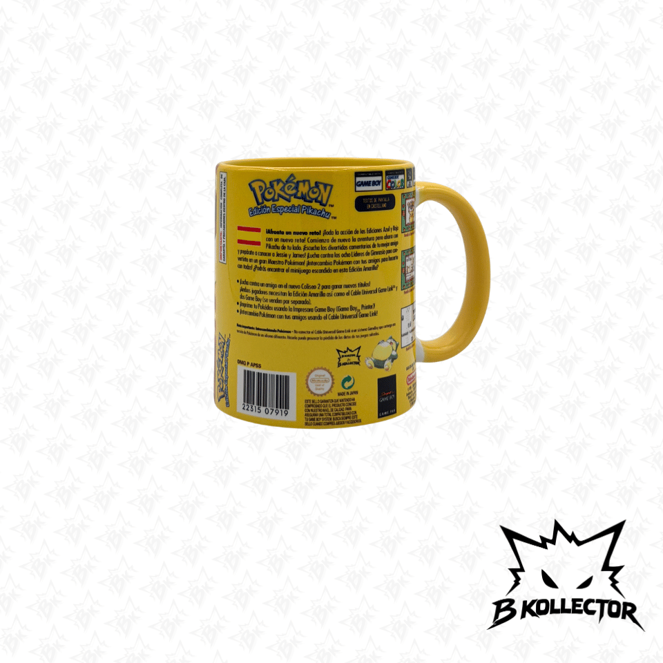 Taza Boy Pokemon Amarillo