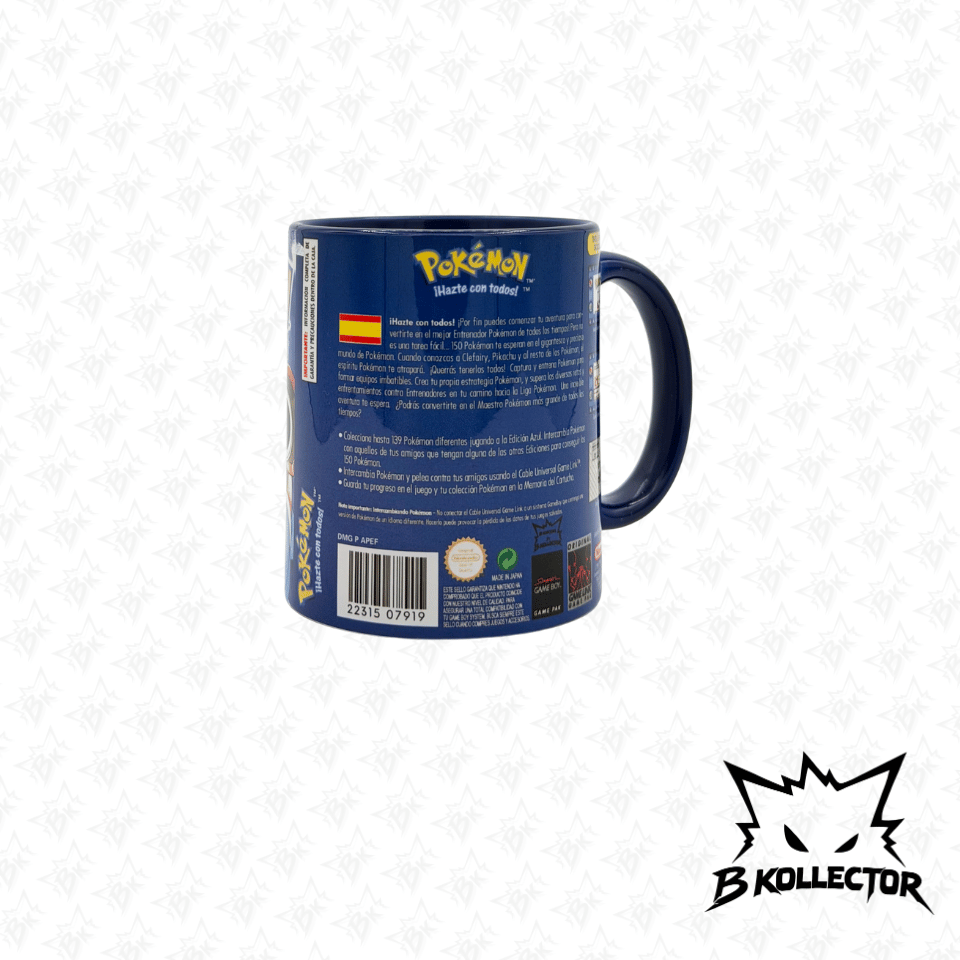 Taza Boy Pokemon Azul