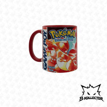 Taza Boy Pokemon Rojo