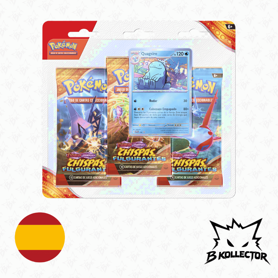 Blíster Chispas Fulgurantes Español