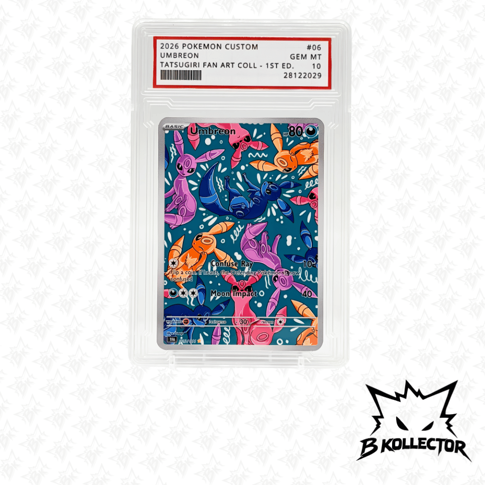 Carta Kustom Gradeada Umbreon TFA