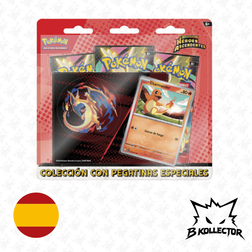 Blíster Stickers Héroes Ascendentes Español
