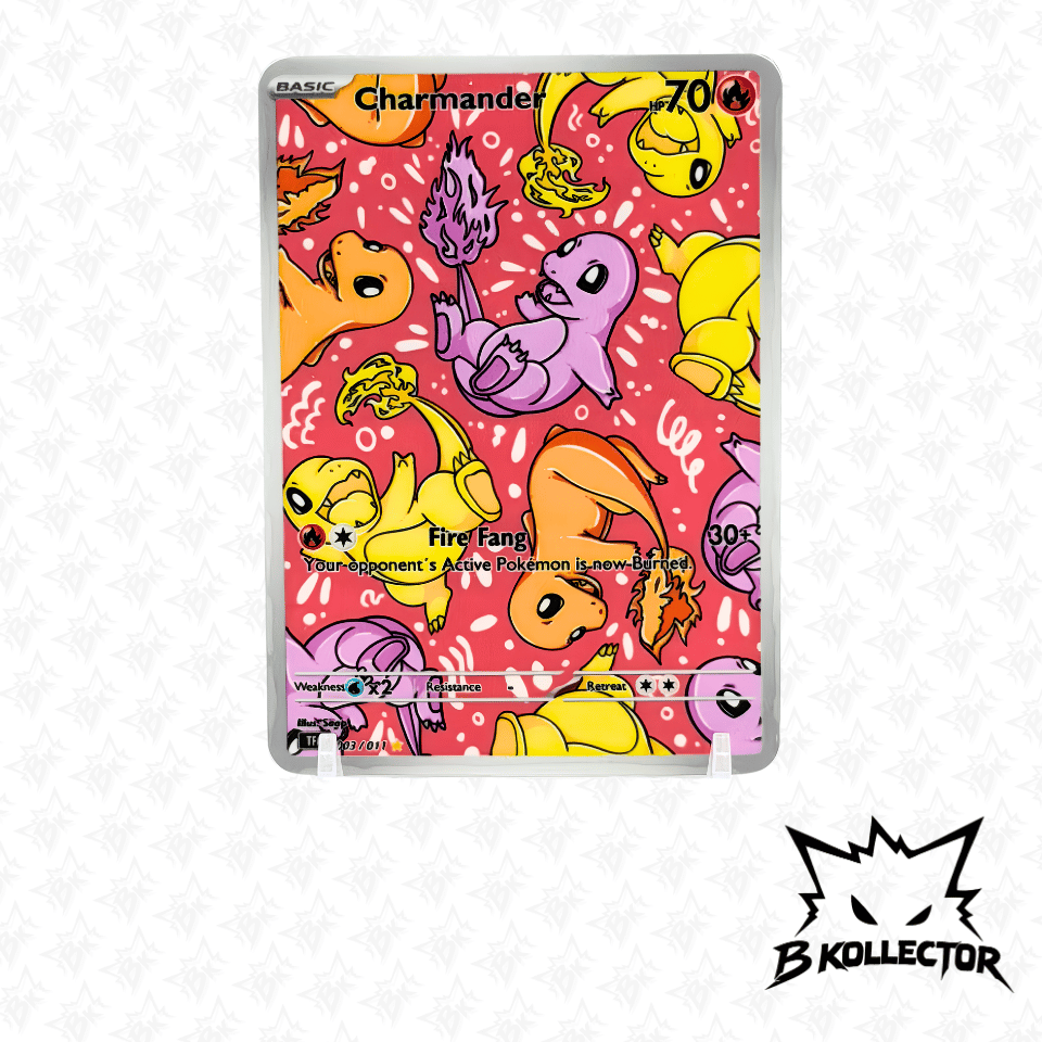 Carta Kustom Charmander TFA