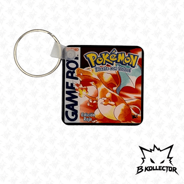 Llavero Game Pokemon Rojo
