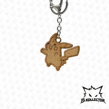 Llavero Wood Pikachu