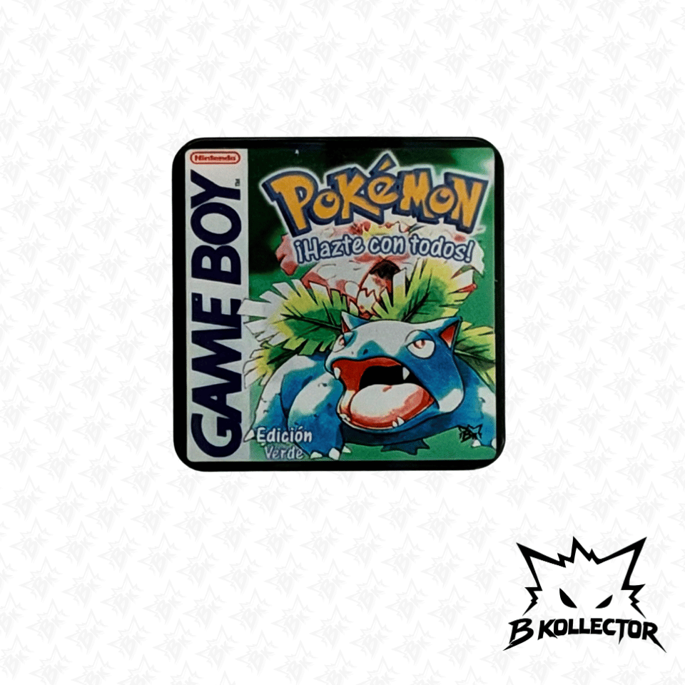 Imán Acrílico Game Pokemon Verde
