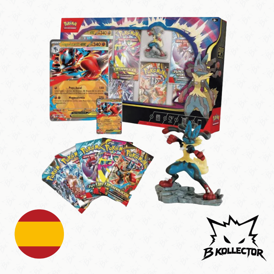Caja Figura Mega-Lucario EX Español
