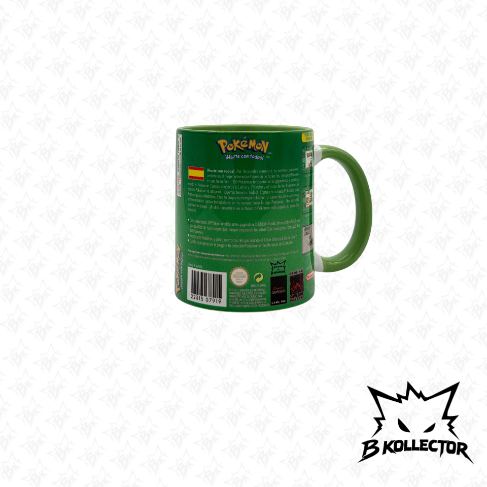 Taza Boy Pokemon Verde